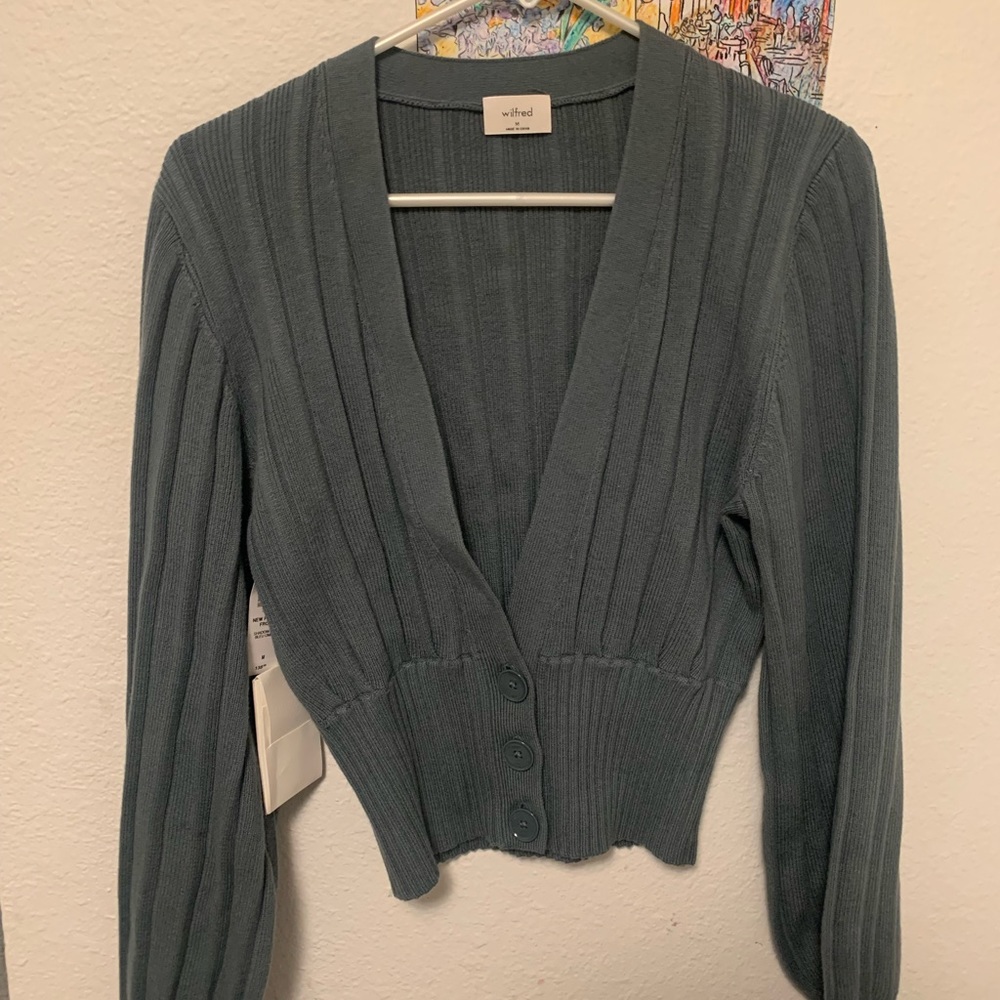 COPY - It’s brand new cute cardigan with the tag on! Its from Wilfred brand in …